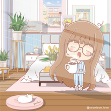 Load image into Gallery viewer, ART PRINT "IN THE BEDROOM" AP003